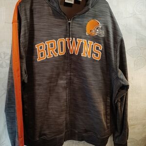 Majestic Gray and Orange Performance Jacket